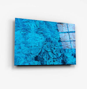 Blue Glass Wall Art